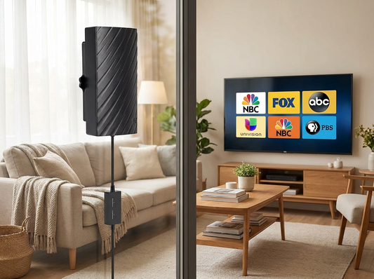 Long Range Indoor HDTV 4K Antenna lifestyle