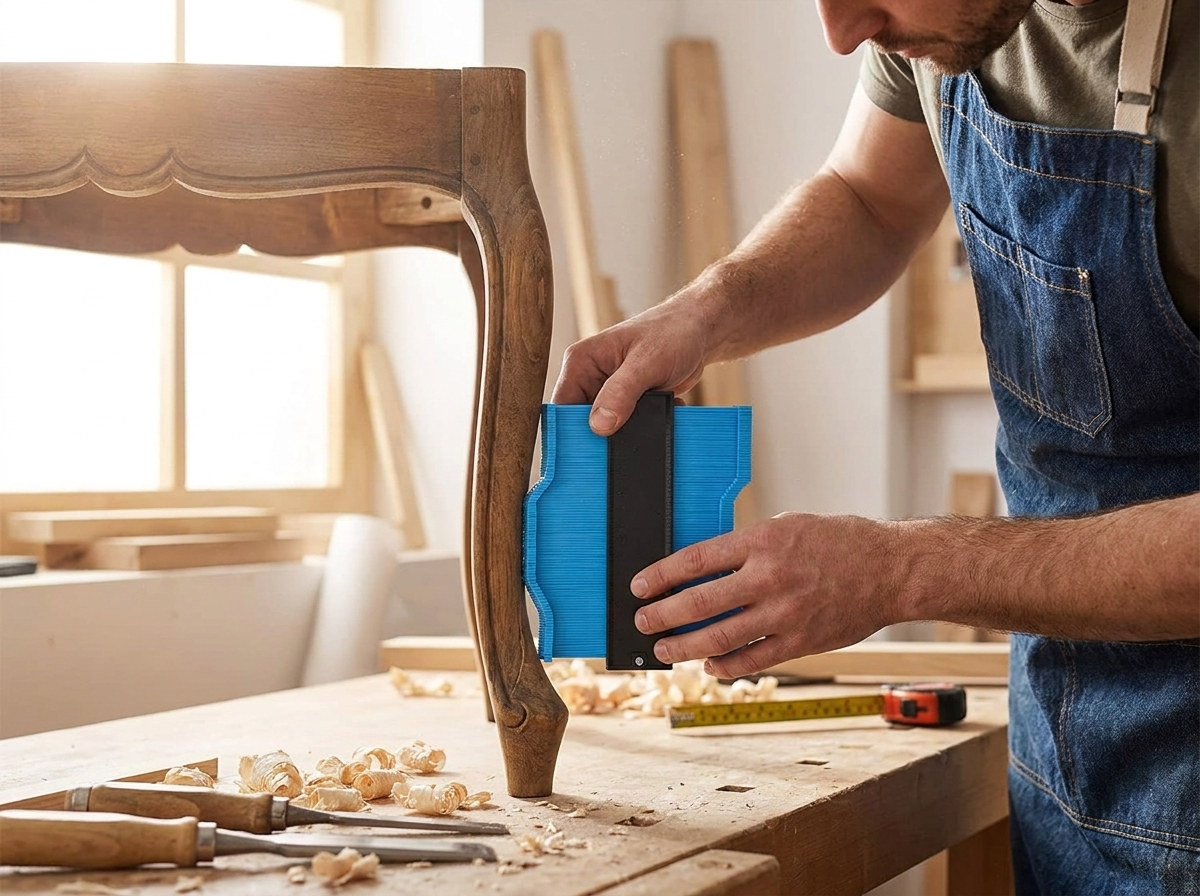 Precision Woodworking Contour Gauge lifestyle