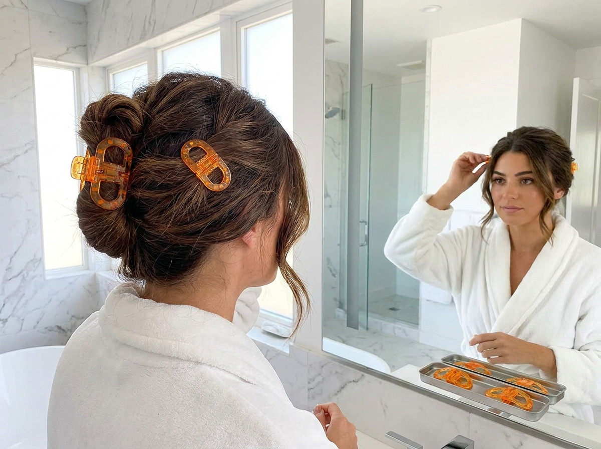 Smart Magnetic Strong Hold Hairclip Set lifestyle
