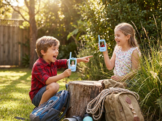 Childrens 2 Pack Video Walkie Talkie lifestyle