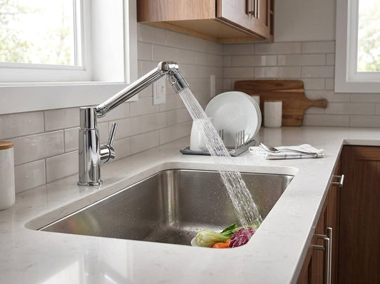1080 Rotating Universal Faucet Extender lifestyle