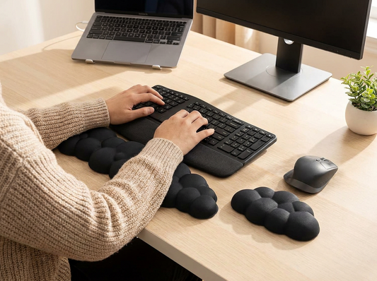 Memory Foam Cloud Wrist Rest lifestyle