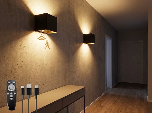Indoor Wall Light with Motion Sensor and Remote Control lifestyle