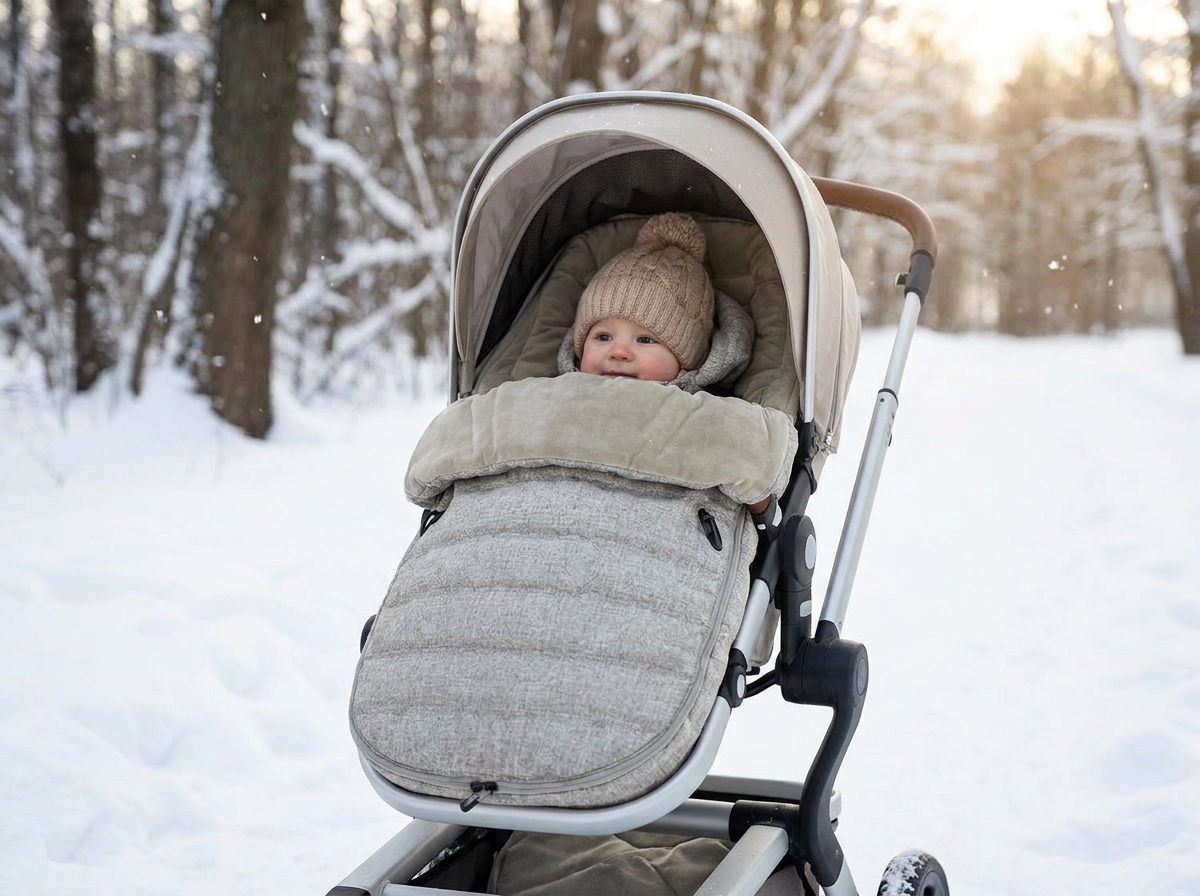 Universal Baby Stroller Footmuff lifestyle