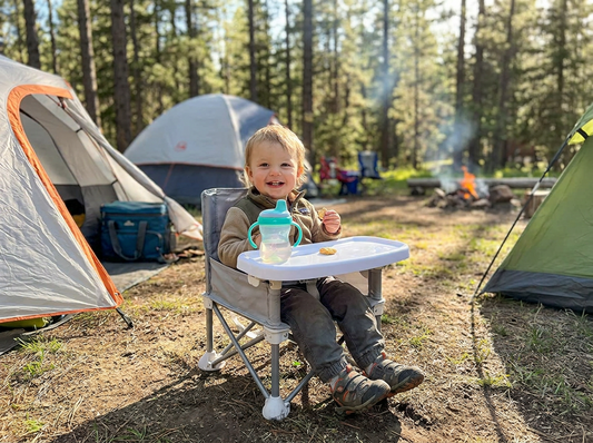 Kids Portable Toddler Camping Chair lifestyle