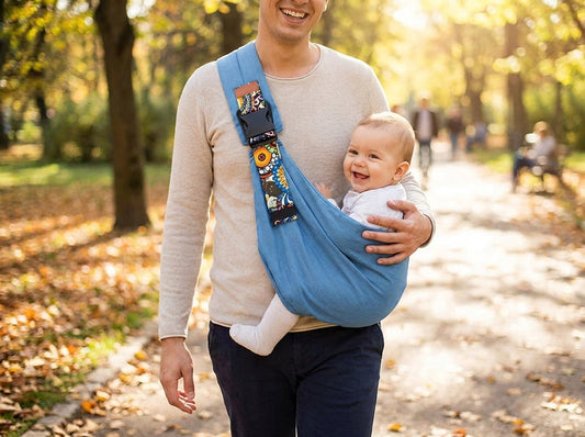 Adjustable Baby Sling Carrier lifestyle