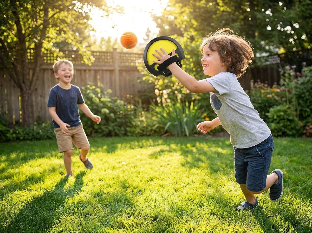 Outdoor Catch Ball Game Set lifestyle
