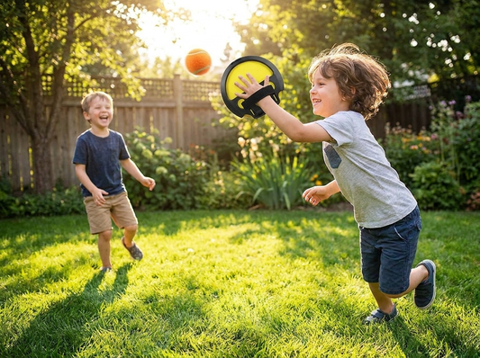 Outdoor Catch Ball Game Set lifestyle