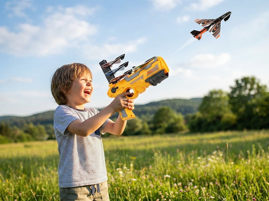 SkyGlider Aircraft Launcher Toy lifestyle