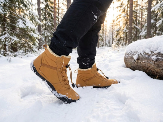 Waterproof Winter Barefoot Shoes lifestyle
