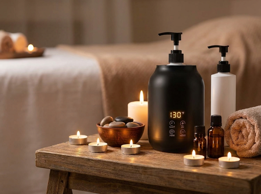 Massage Oil Warmer lifestyle