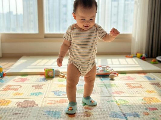 Baby Cartoon Non-Slip Shoes lifestyle