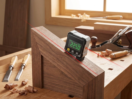 Digital Angle Gauge with Laser lifestyle