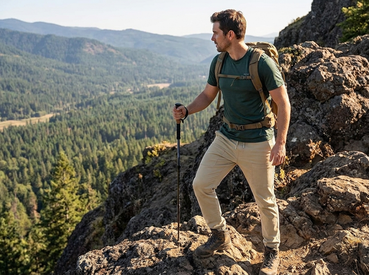 Men's High Stretch Cargo Pants lifestyle