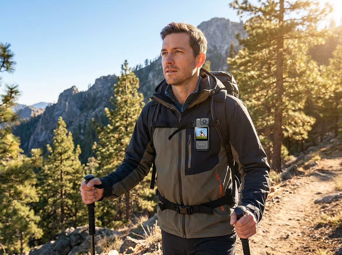 4K Ultra HD WiFi Mini Body Camera lifestyle
