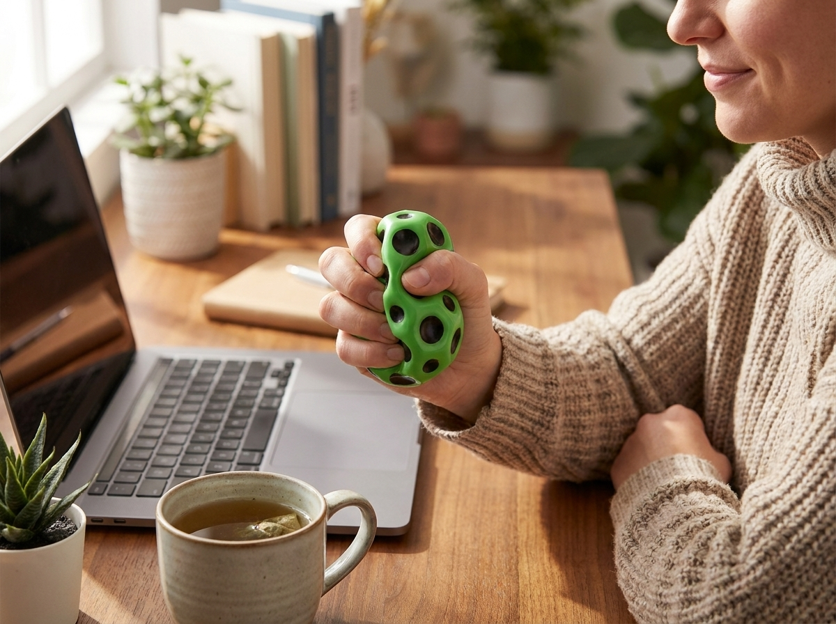 Stress Relief Bouncy Ball lifestyle