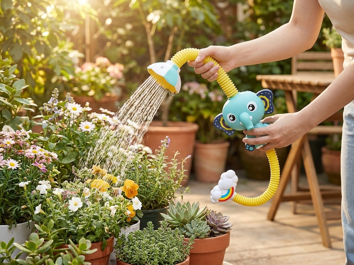 Electric Handheld Water Sprinkler lifestyle