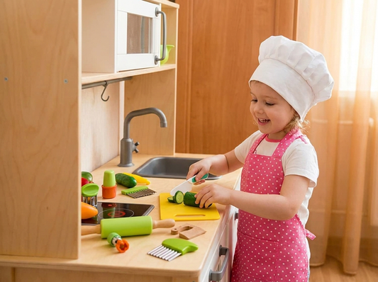 Children's Junior Cooking Tool Set lifestyle
