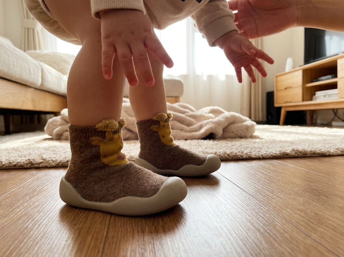 Children's Soft Sole Shoe Socks lifestyle
