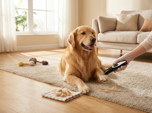 Electric Pet Grooming Trimmer lifestyle