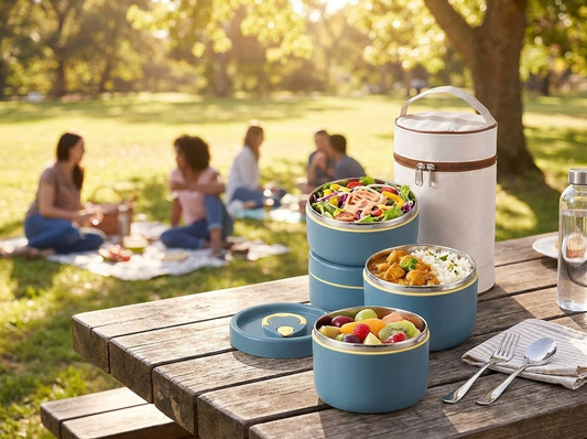 Lunch Box Stainless Steel lifestyle