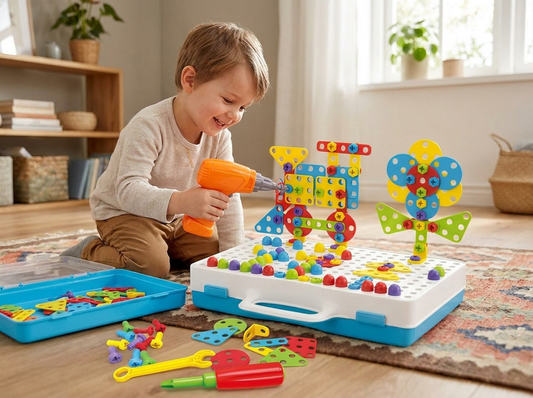 Building Toys for Kids 237pcs lifestyle