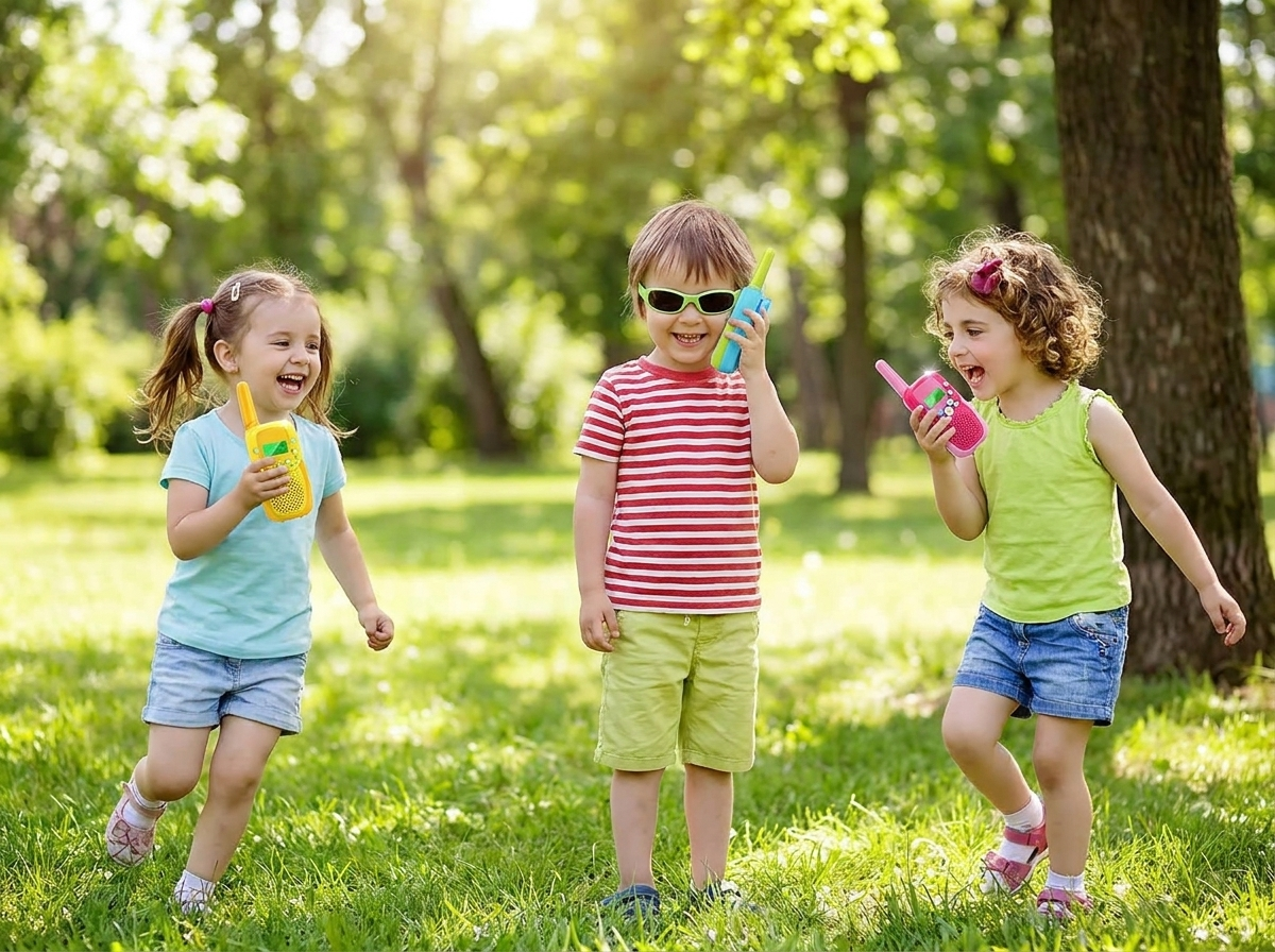 Kids Walkie Talkies 3 Piece Set lifestyle