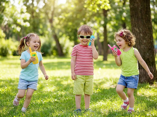 Kids Walkie Talkies 3 Piece Set lifestyle
