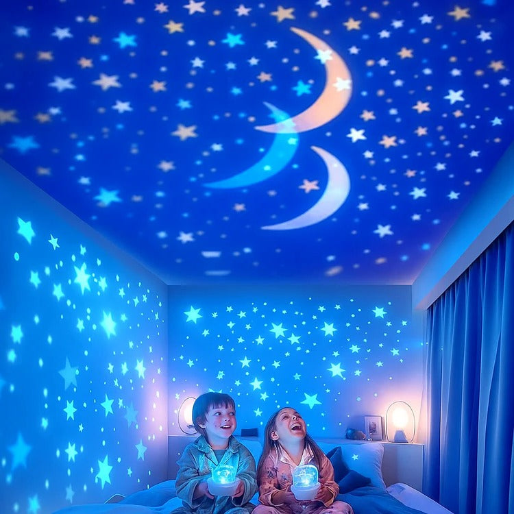 Children's Night Light and Ocean Projection Lamp